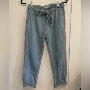 Blank Paige Paperbag Waist Pants Small